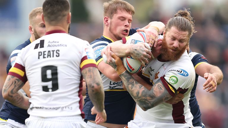 Chris McQueen was early on the scoresheet for the Huddersfield Giants 