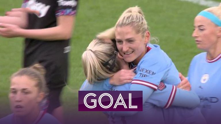 Coombs extends Man City's lead