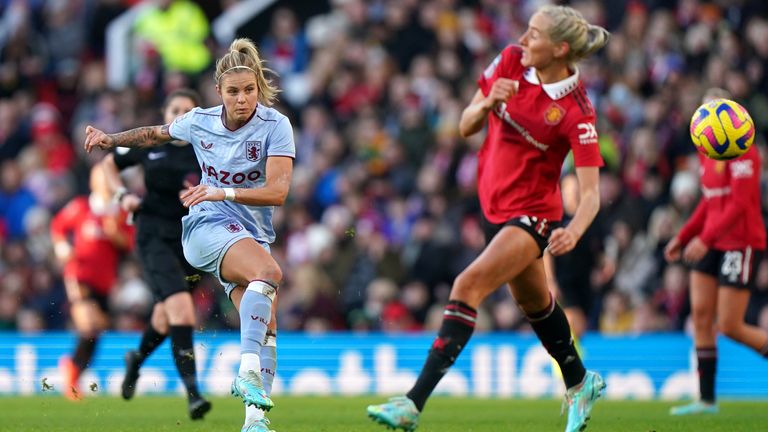 Rachel Daly es la jugadora estrella del Aston Villa esta temporada