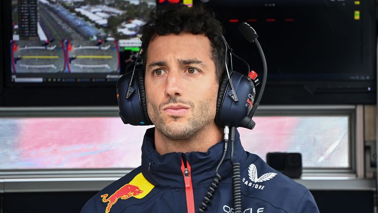 Red Bull announced on Tuesday that Ricciardo has been loaned out to their junior team AlphaTauri