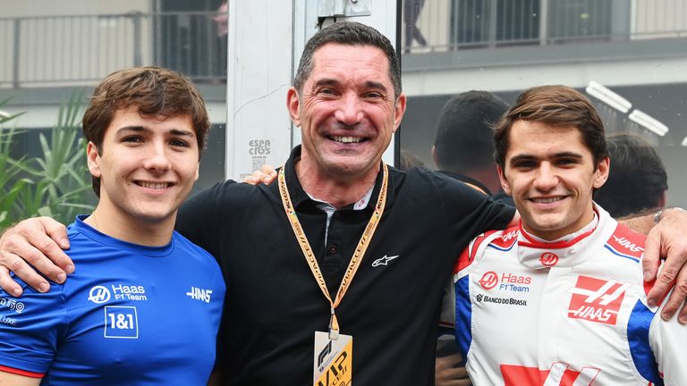 Enzo Fittipaldi's brother Pietro is Haas' reserve driver