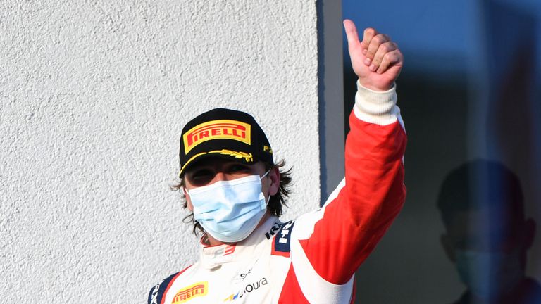 Enzo Fittipaldi says he 'embraces' the nickname 'little shark', given to him by his fans