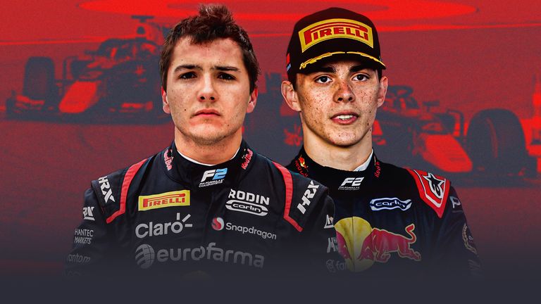 Enzo Fittipaldi and Zane Maloney are part of Red Bull's young driver programme