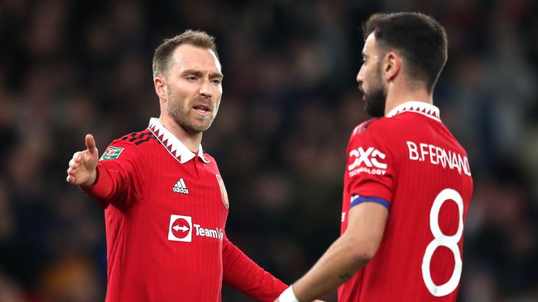 Christian Eriksen, Bruno Fernandes