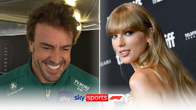 Sky F1's commentary team were in great form in Azerbaijan, making repeated references to rumours that Fernando Alonso has been dating music legend Taylor Swift