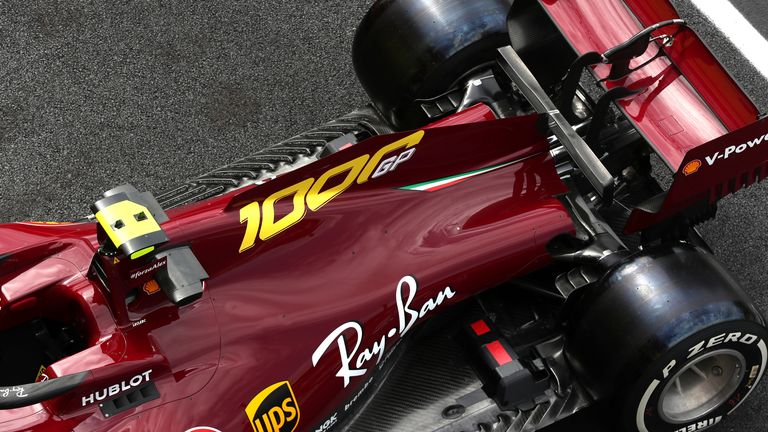 MUGELLO CIRCUIT, ITALY - SEPTEMBER 10: A new dark red livery on the Charles Leclerc, Ferrari SF1000 during the Tuscany GP at Mugello Circuit on Thursday September 10, 2020, Italy. (Photo by Charles Coates / LAT Images)