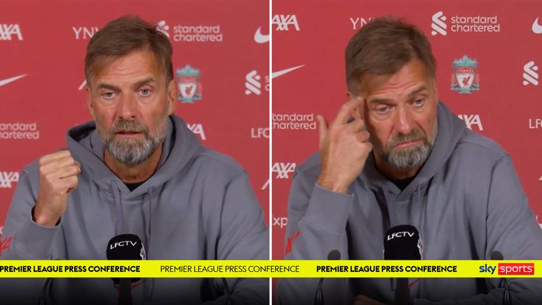 Liverpool manager Jurgen Klopp says it is &#39;super difficult&#39; to find answers for his team&#39;s inconsistent form and jokes about the early start of press conference.