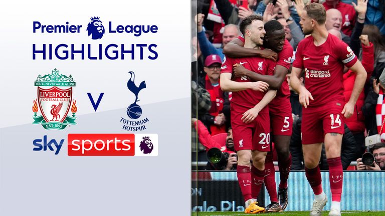 Highlights of Liverpool against Tottenham in the Premier League.