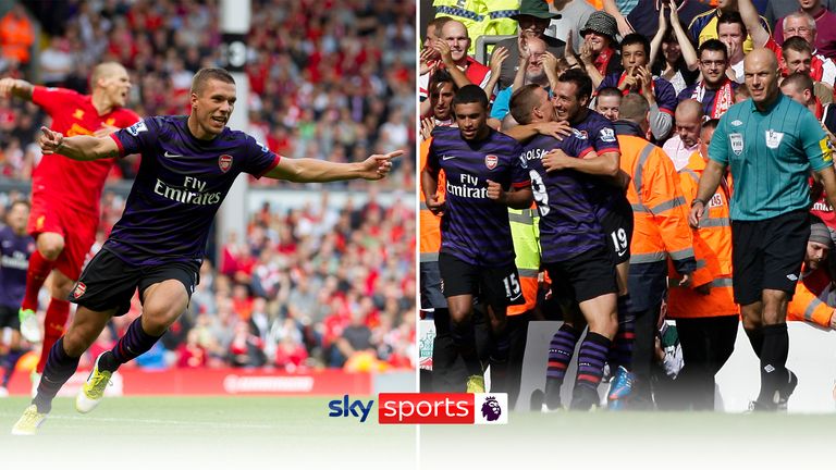 As Arsenal travel to Liverpool this Sunday, we revisit the last time the Gunners won at Anfield in the Premier League back in 2012.