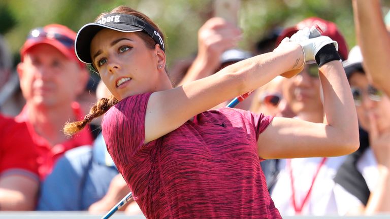 Georgia Hall, 2018 (Associated Press)