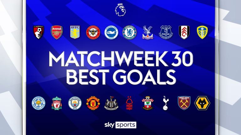 Premier League | Goals Of The Round | MW30 | Video | Watch TV Show ...