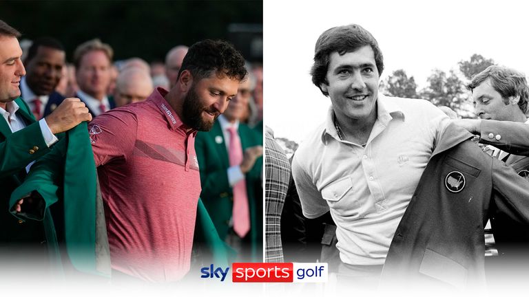 Jon Rahm paid tribute to Seve Ballesteros after winning the 2023 Masters.