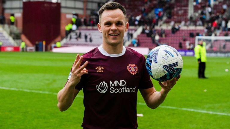 Hearts' Lawrence Shankland