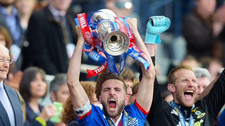 Inverness Caley Thistle won the Scottish Cup in 2015