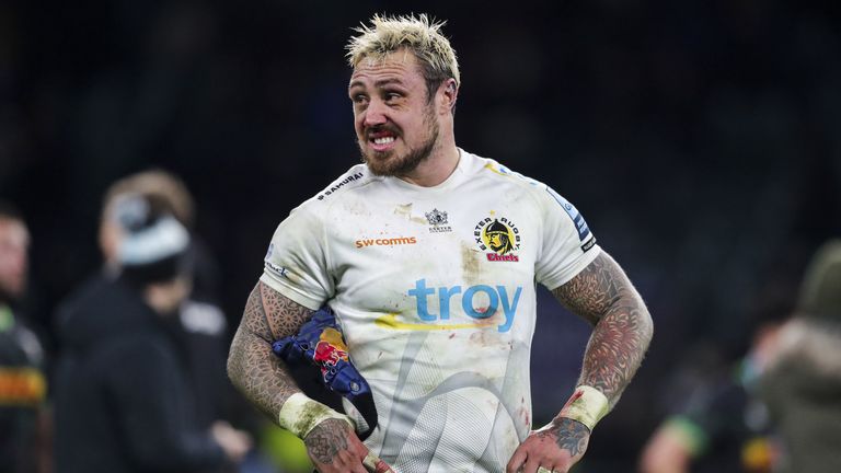 Jack Nowell has avoided a ban for his Twitter criticism of referee Karl Dickson 