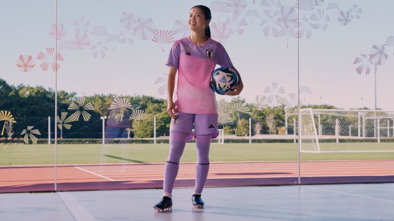 Japan's away kit for the Women's World Cup (image: adidas)