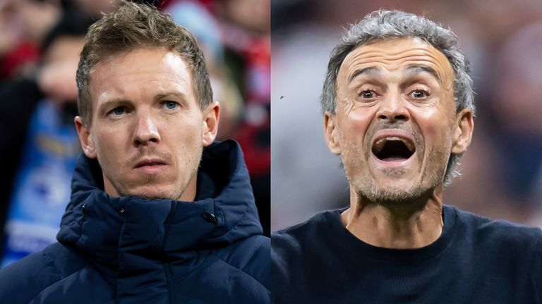 Julian Nagelsmann and Luis Enrique