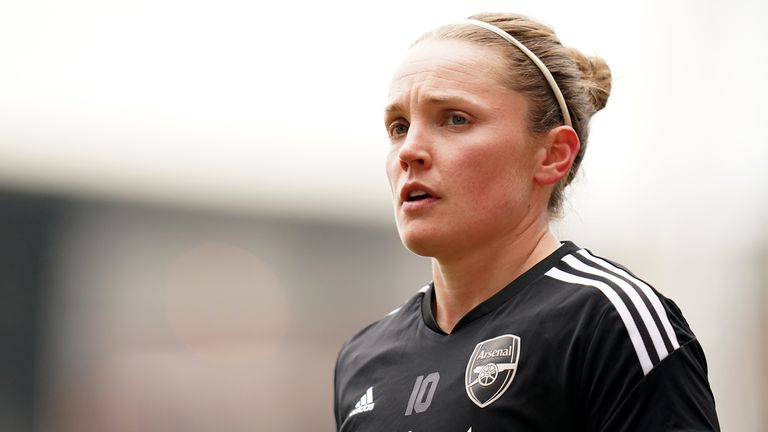 Arsenal Women captain Kim Little has been ruled out of the rest of the season with a hamstring injury