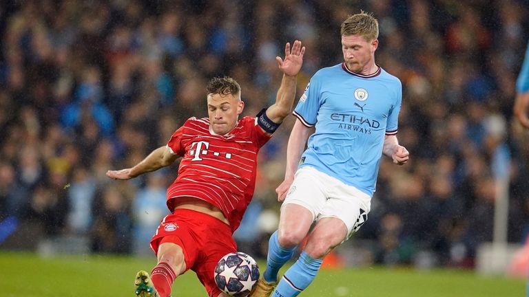 Bayern's Joshua Kimmich was a real joy to watch at times