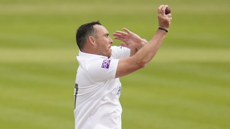 Four wickets from Kyle Abbott gave Hampshire the advantage