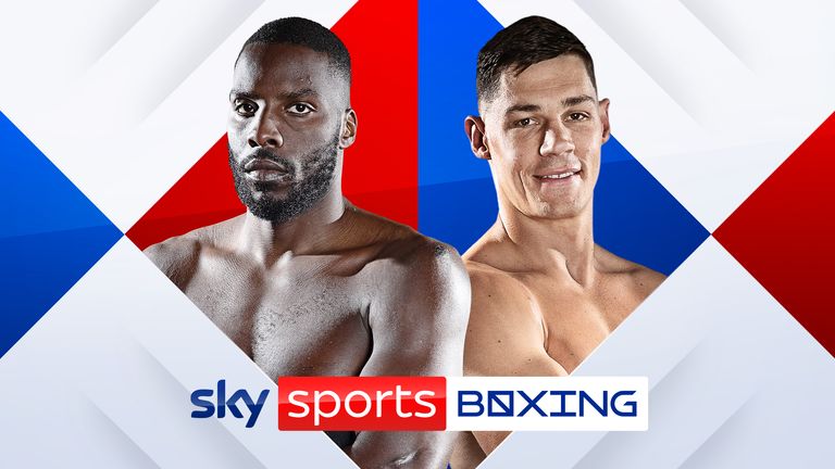 Lawrence Okolie fights Chris Billam-Smith at the Vitality stadium in Bournemouth on May 27 live on Sky Sports