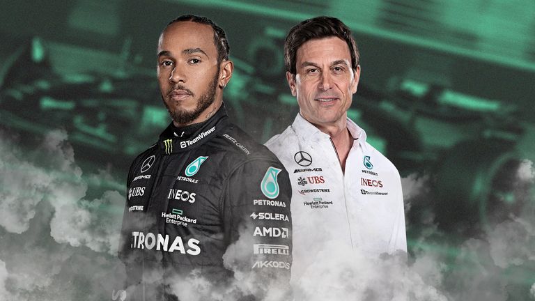 Lewis Hamilton's contract with Mercedes expires at the end of the season
