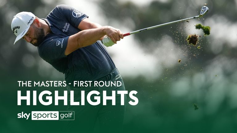 Highlights from the first round of the 2023 Masters at Augusta National