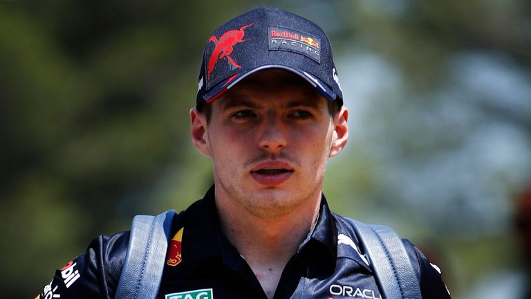 CIRCUIT PAUL RICARD, FRANCE - JULY 21: Max Verstappen, Red Bull Racing, arrives into the paddock during the French GP at Circuit Paul Ricard on Thursday July 21, 2022 in Le Castellet, France. (Photo by Zak Mauger / LAT Images)