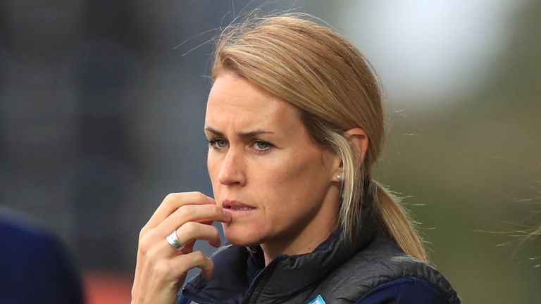 Brighton's new head coach Melissa Phillips