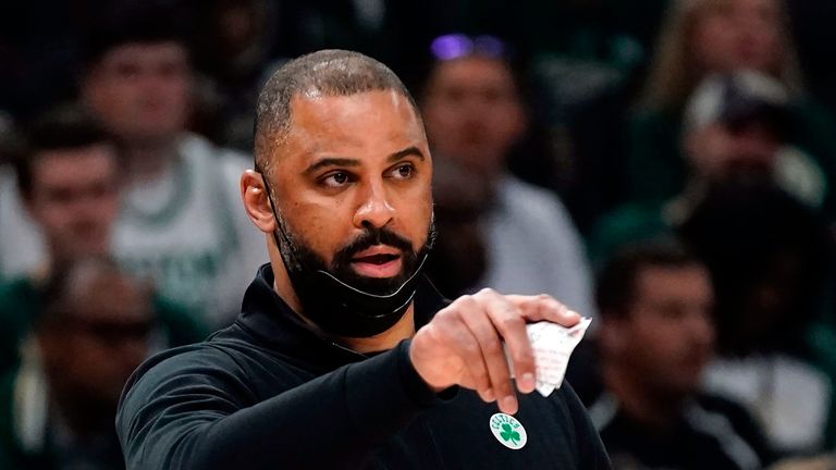 Ime Udoka has been hired as the new coach of the Houston Rockets, a source told The Associated Press on Monday.
