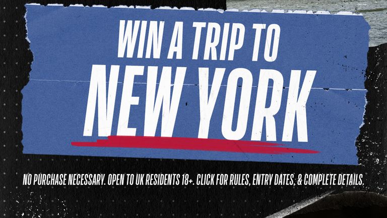 You can win a trip to New York if you win the bracket challenge.