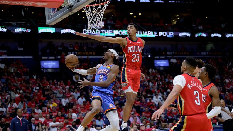 Photos: Thunder guard Shai Gilgeous-Alexander