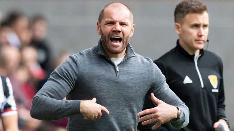 Hearts parted company with Robbie Neilson after defeat to St Mirren