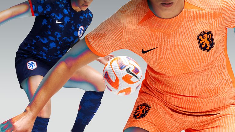 The Netherlands' Women's World Cup kits (image: Nike)
