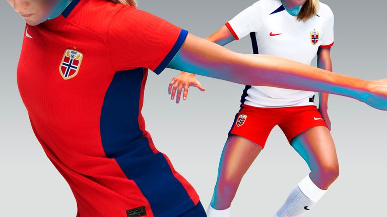 Norway&#39;s Women&#39;s World Cup kits (image: Nike)