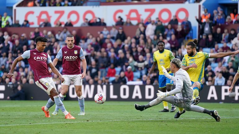 Ollie Watkins seals a 2-0 win for Villa with a late second-half goal