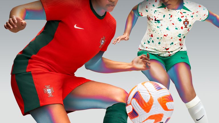 Portugal's Women's World Cup kits (image: Nike)