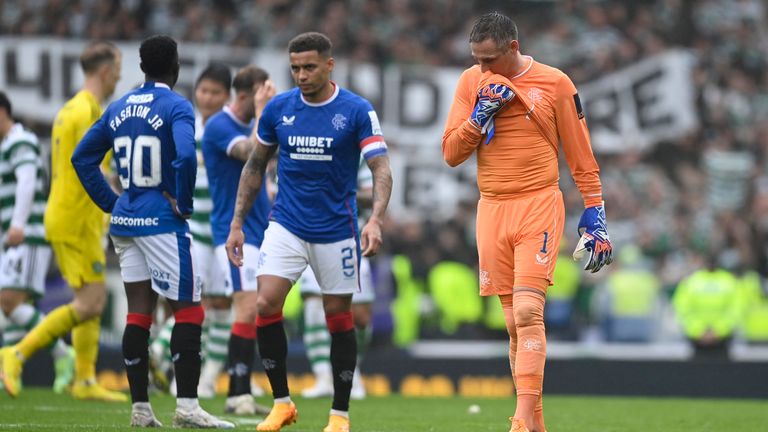 Rangers&#39; Allan McGregor is among the players out of contract at the end of the season