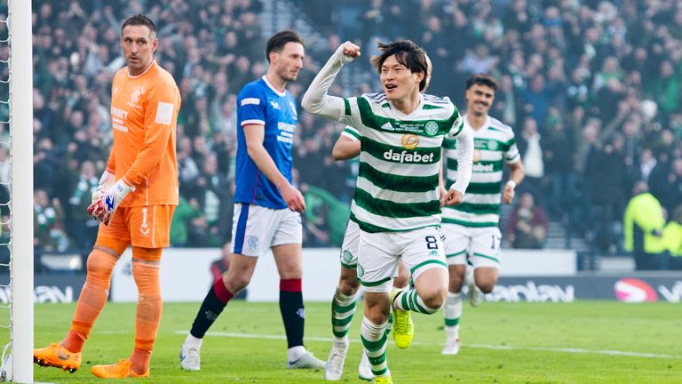 Rangers lost to Celtic in the League Cup final at Hampden 