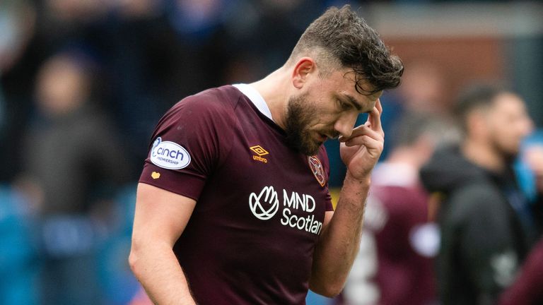 Robert Snodgrass joined Hearts last September on a one-year deal