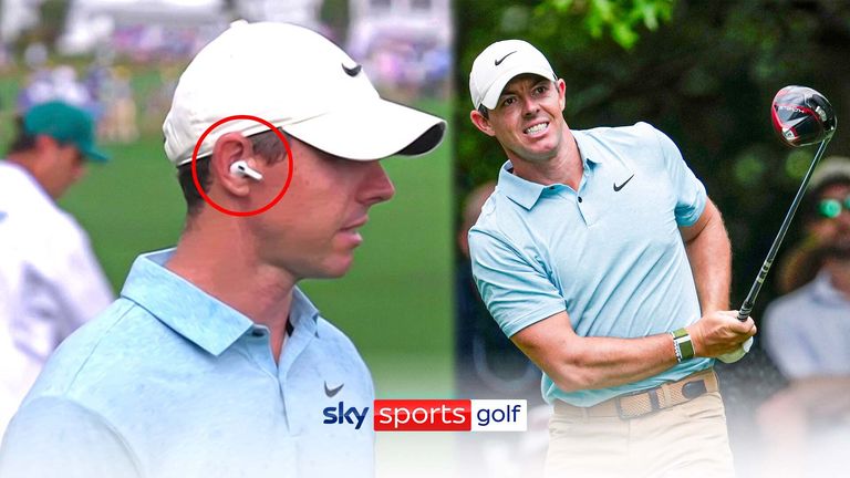 Rory McIlroy provided incredible insight for viewers by speaking to commentators while playing the par-four ninth hole at Augusta National during the opening round of the 2023 Masters