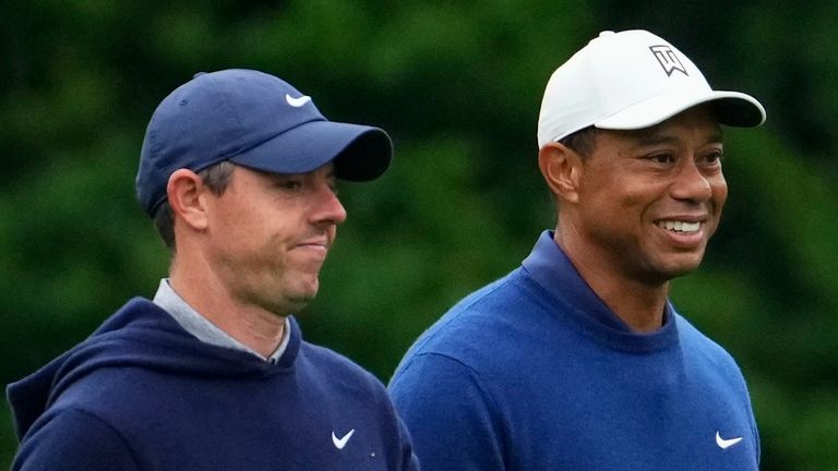 McIlroy and Woods established the technology-focused sports company TMRW Sports last year