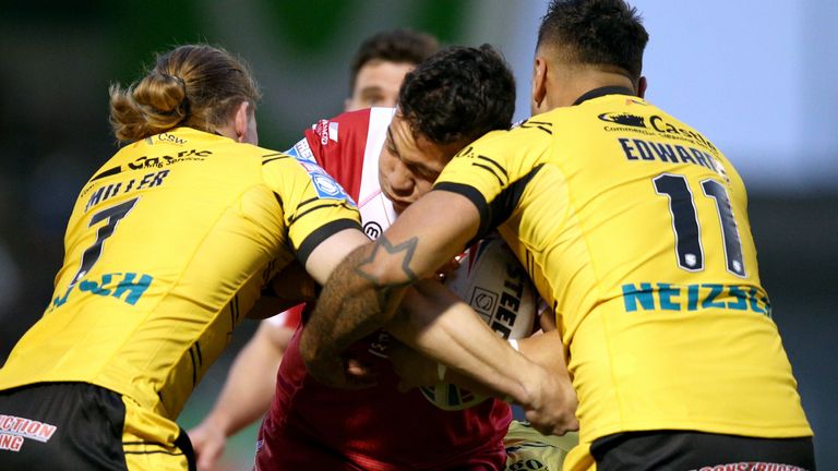 Super League: Salford Red Devils take on Castleford Tigers at the AJ Bell  Stadium - as it happened | Rugby League News | Sky Sports
