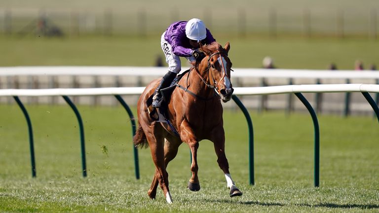 Mammas Girl and Sean Levey at Newmarket