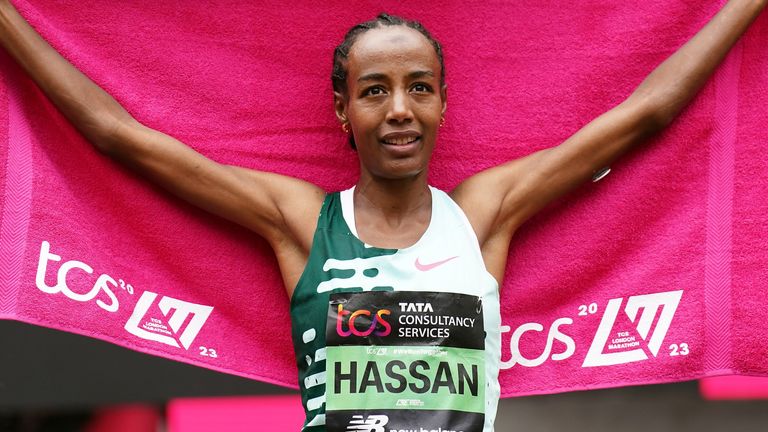 London Marathon: Sifan Hassan produces remarkable victory on Marathon ...