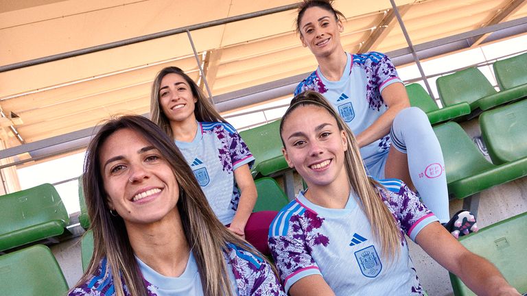 Spain's away kit for the Women's World Cup (image: adidas)