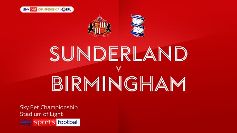 Sunderland v Birmingham 