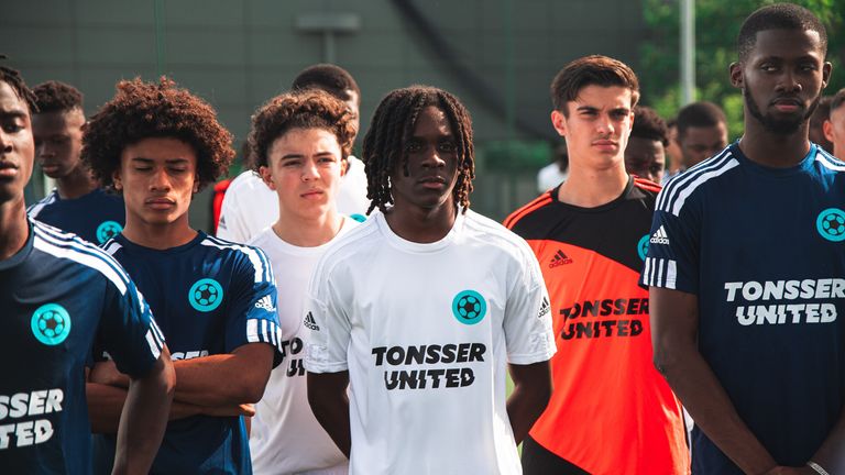 Tonsser United is a team made up of undiscovered players using the Tonsser app