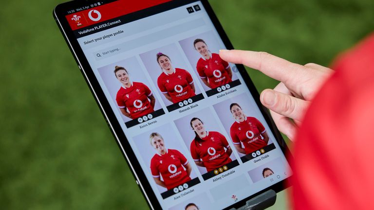 Cardiff, UK: Vodafone WRU PLAYER.Connect.05 April 2023.Picture By Mark Robinson..