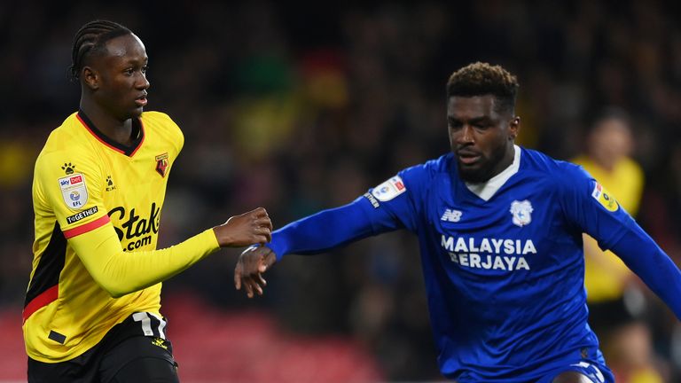 Cardiff City 1-2 Watford: Ismaila Sarr nets winner as Hornets